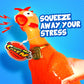 Animolds Tie-Dye Squeeze Me Rubber Chicken Toy | Screaming Rubber Chickens For Kids | Novelty Squeaky Toy Chicken (2 Pack Glow In The Dark)