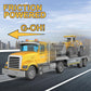 DOWELLIN Carrier Vehicle Truck Toys for Kids, Includes Carrier Car and Bulldozer Truck, Cars Toy Birthday Gift for 3+ Years Old