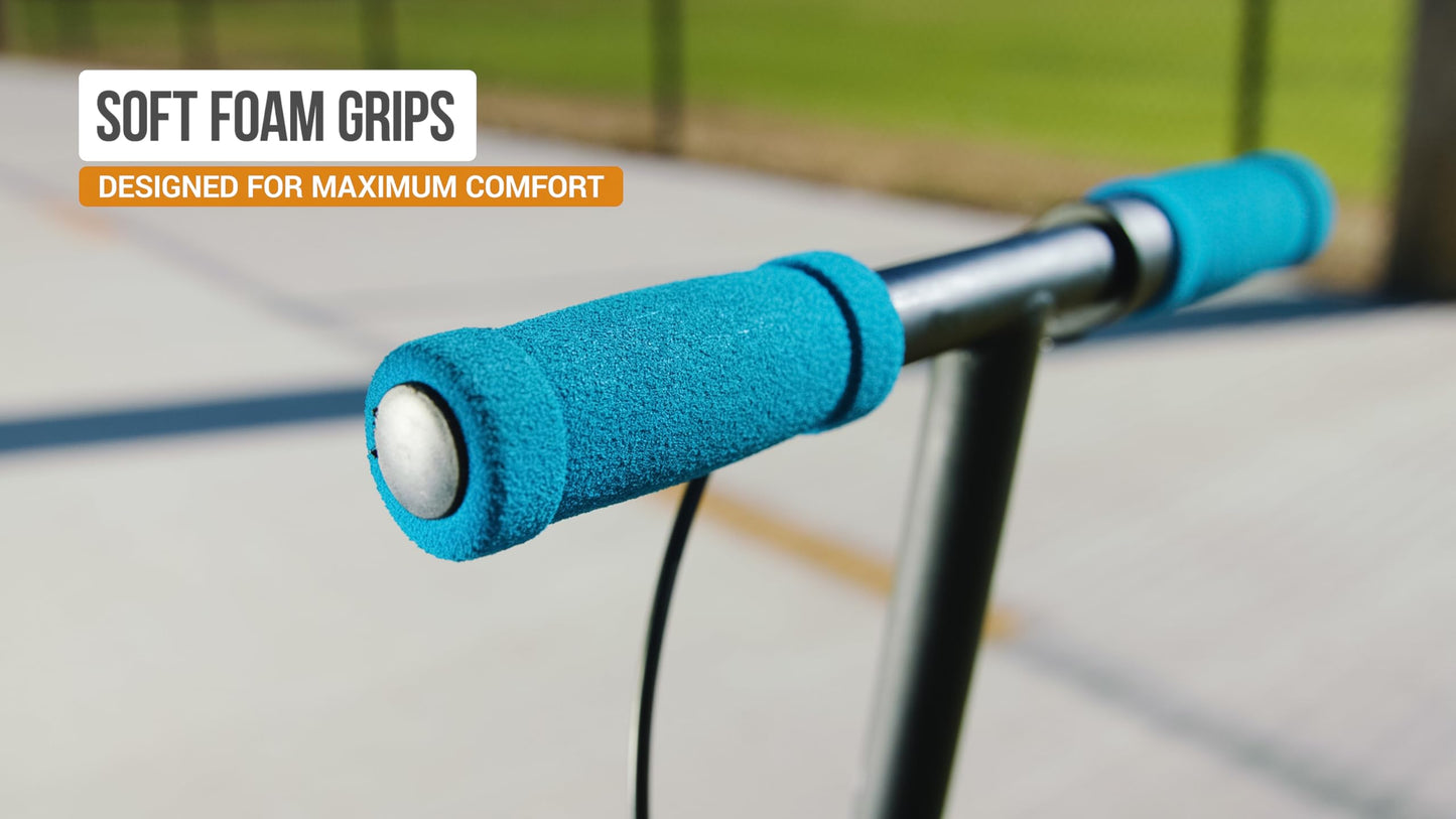 Razor PowerWing Caster Scooter for Kids Ages 6+ - Dual Inclined Casters for Drifting and Spinning, For Riders up to 143 lbs