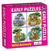 CreativeS Early Puzzles Step 1 Wild Animals | Learning & Educational | Children Fun Game | Play N Learn Puzzles | Knowledge Of