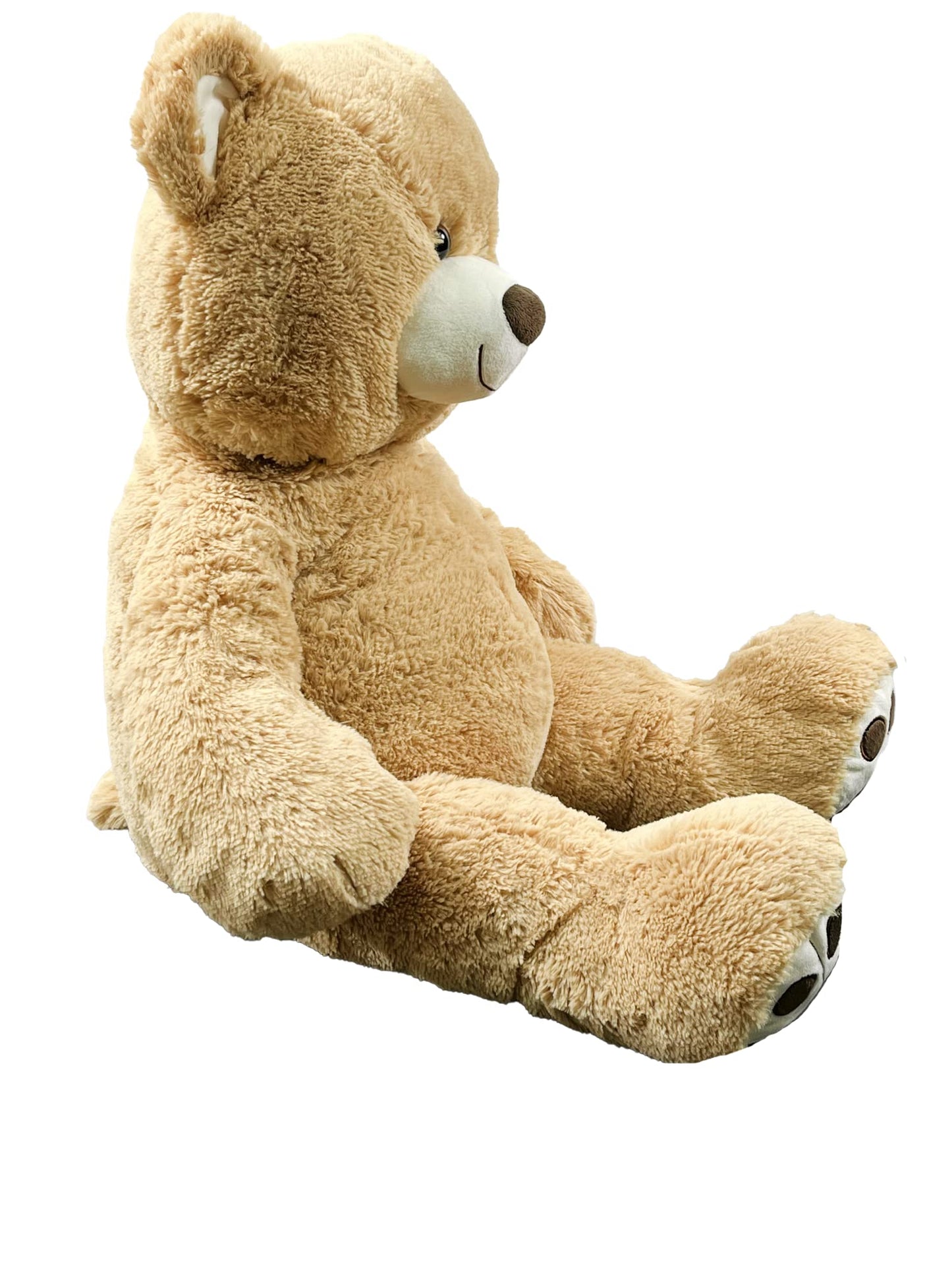 Anico 36 Tall (3 Foot) Big Plush Beige Bear  Stuffed Animal  Teddy Bear with Smiling Face. enhanced Stuffed Toy Teddy Bear  Perfect for Girlfriend  Kids  Valentine's Day  Christmas!