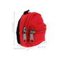NUOBESTY 3pcs Mini Doll Backpack Mini House Backpack Zipper School Bags Doll Accessories Miniatures School Bags Toy Photography
