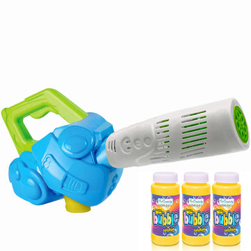 Artcreativity Bubble Leaf Blower For Kids With 3 Refill Solutions, Bubble Toys For Toddlers 1-3, Birthday Gift Toys, Fun Outdoor Bubble Machine For Kids, Summer Outdoor Activities For Kids Ages 3-5.