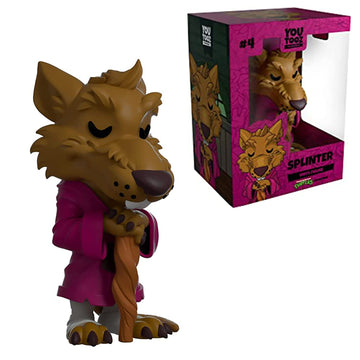 Youtooz Master Splinter Tmnt Figure 4.3' Inch Vinyl, Teenage Mutant Ninja Turtles Master Collectibles Splinter Figure By Youtooz Teenage Mutant Ninja Turtles Collection