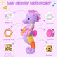 Fuzqq Baby Toys 0-6-12 Months,Infant Musical Stuffed Animals Soft Toy With Bright Colors,Crinkle Sound Paper, Multi-Textures & R