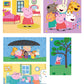 Clementoni - 20271 - Supercolor Puzzle 10 In 1 Peppa Pig (3X18, 4X30, 2X48 And 1X60 Pieces) - Jigsaw Puzzle For Kids Age 4