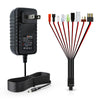 RC Car Battery Charger for T-raxxas Battery Smart NiMH/NiCd Battery Charger for 4.8V 7.2V 8.4V 9.6V Battery, RC Car Charger for 