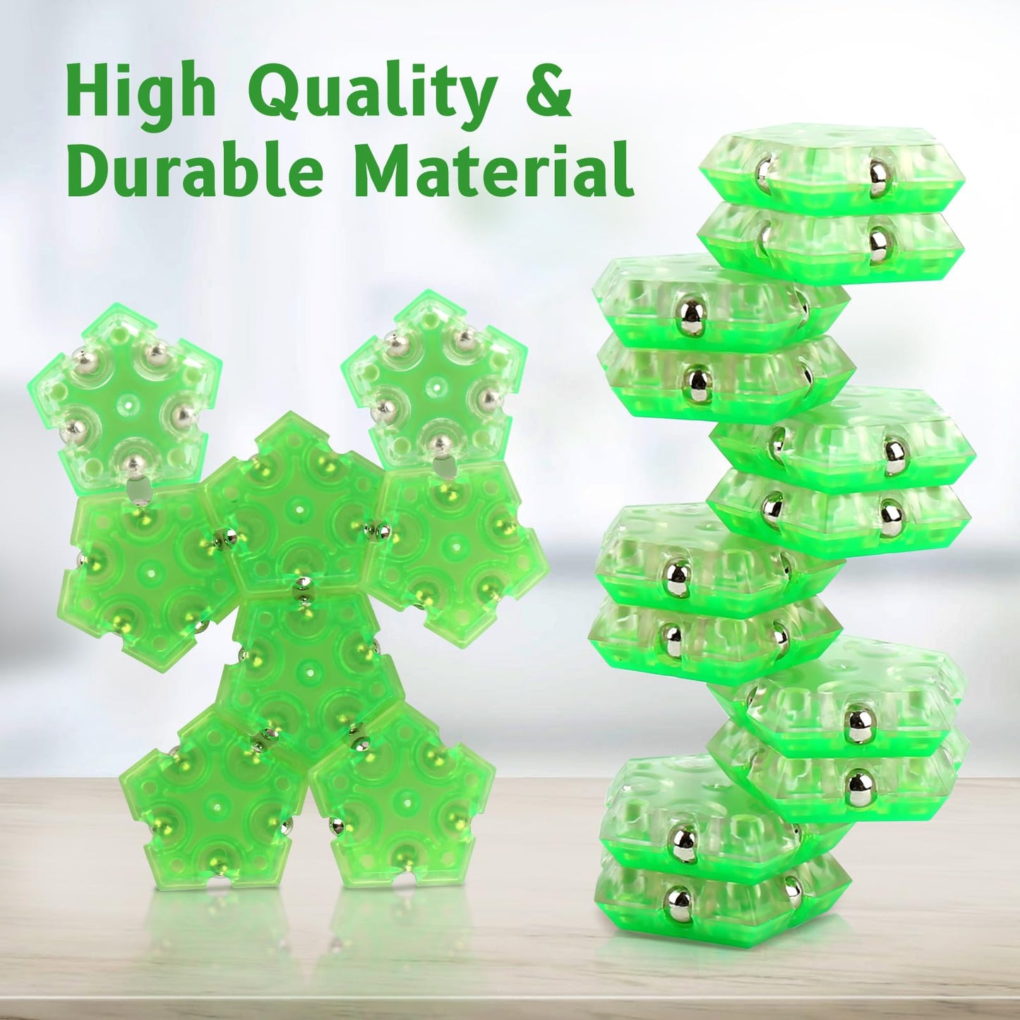 Fidget Toys mature-themed Set  Stocking Stuffers  Gift for Teenagers & Men - 12-Piece Green Set