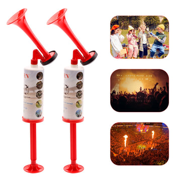Aolihan Noise Makers Prank Kit, Set Of 2 Mini Air Horns, Loud Sound Non-Toxic Party Horns For Children, Fun Birthday Party Favors And Goodie Bag Fillers For Kids (Mini Handheld Air Horn 2Pcs)