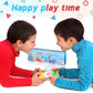 4 Pieces Handheld Water Game Arcade Water Ring Water Tables For Beach Toys Fish Rings Party Favor Fun Game Basketball Fun Gifts Without Water In A Gift Box 2.6 X 3.27 In (Vivid Style)