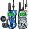 Inspireyes Walkie Talkies For Kids Rechargeable, 48 Hours Working Time 2 Way Radio Long Range, Outdoor Camping Games Toy Birthday Xmas Gift For Boys Age 5 6 8-12 3-5 Girls, 2 Pack Camo With Compass