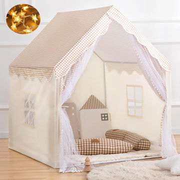 Kids Play Tent Children Tent With A String Of Star Lights Boys Girls Indoor Princess Toy House Outdoor Picnic Small House Childr