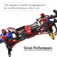 RCMYou Alloy Front Rear Shock Towers Upgrades Parts for 1/18 TRX4M, Aluminum Front Rear Adjustable Shock Towers Shock Hoops Hops