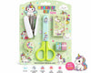Sge 89 Unicorn Stationery Set For Kids 5 In 1 Mini Study Kit With Scissors Stapler Tape Eraser Washi Tape Cute School Supplies R