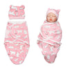 2 Pcs Reborn Baby Doll Swaddle Blanket Set Newborn Dolls Bath Blanket Fit 17-22'' Reborn Dolls Girl Clothes Accessories Blanket