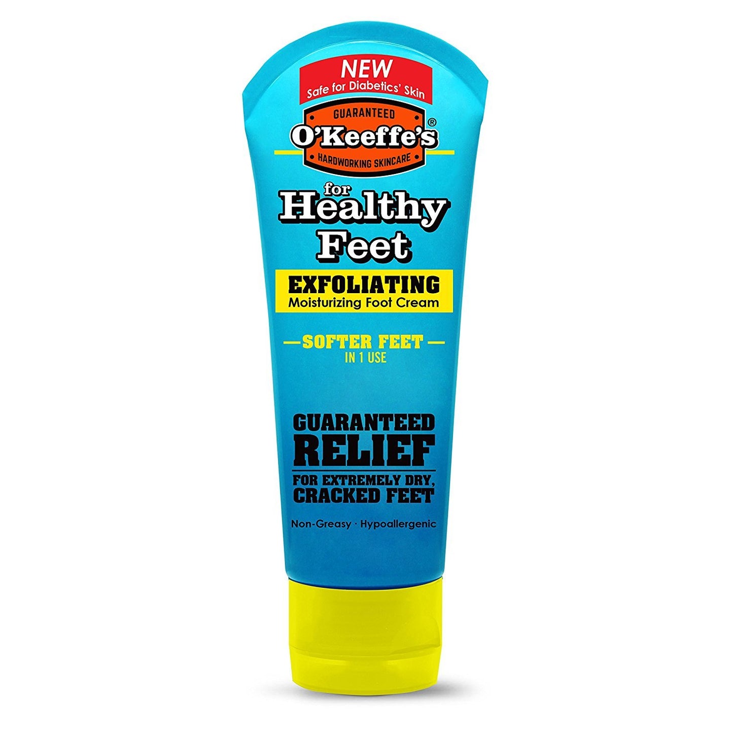 O'Keeffe'S Healthy Feet, Exfoliating Foot Cream, 3 Oz. Tube - 4 Pack