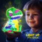 Laoese Paint Your Own Dinosaur Lamp Kit, Art Supplies Arts & Crafts Kit, Painting Kit For Kids 6-12, Dinosaur Toys For Boys Girl