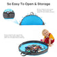 Bbpara - Toy Storage Bag And Play Mat For Building Bricks & Blocks - Portable Zipper Toy Storage Bag - Designed For Kids Enterta