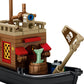 Riceblock Pirate Ship Building Toys, Pirate Wharf Themed City Store Building Bricks Sets For Boys Age 8-12, 573 Pieces, Ideal Fo
