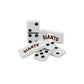 MasterPieces Officially Licensed MLB San Francisco Giants 28 Piece Dominoes Game for mature-themeds