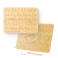 Jetmhh Montessori Wooden Alphabet Number Tracing Board | Double Sided Wooden Alphabet Practice Board Learning Educational Toys |