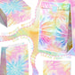 Outego Tie Dye Party Favor Bags Tie Dye Goodie Bags Tie Dye Party Favors For Kids Tie Dye Birthday Party Supplies