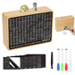10000 Savings Challenge Box, Kakeibo Money Saving Box, Cash Vault Wooden Savings Box 10,000 Dollar, Piggy Bank, Caja De Ahorros