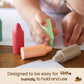 Honeysticks 100% Pure Beeswax Crayons (12 Pack) - Pastel Colored, Non Toxic Crayons, Safe For Babies And Toddlers, For 1 Year Plus, Made With Natural Beeswax And Food-Grade Colors, Eco-Friendly