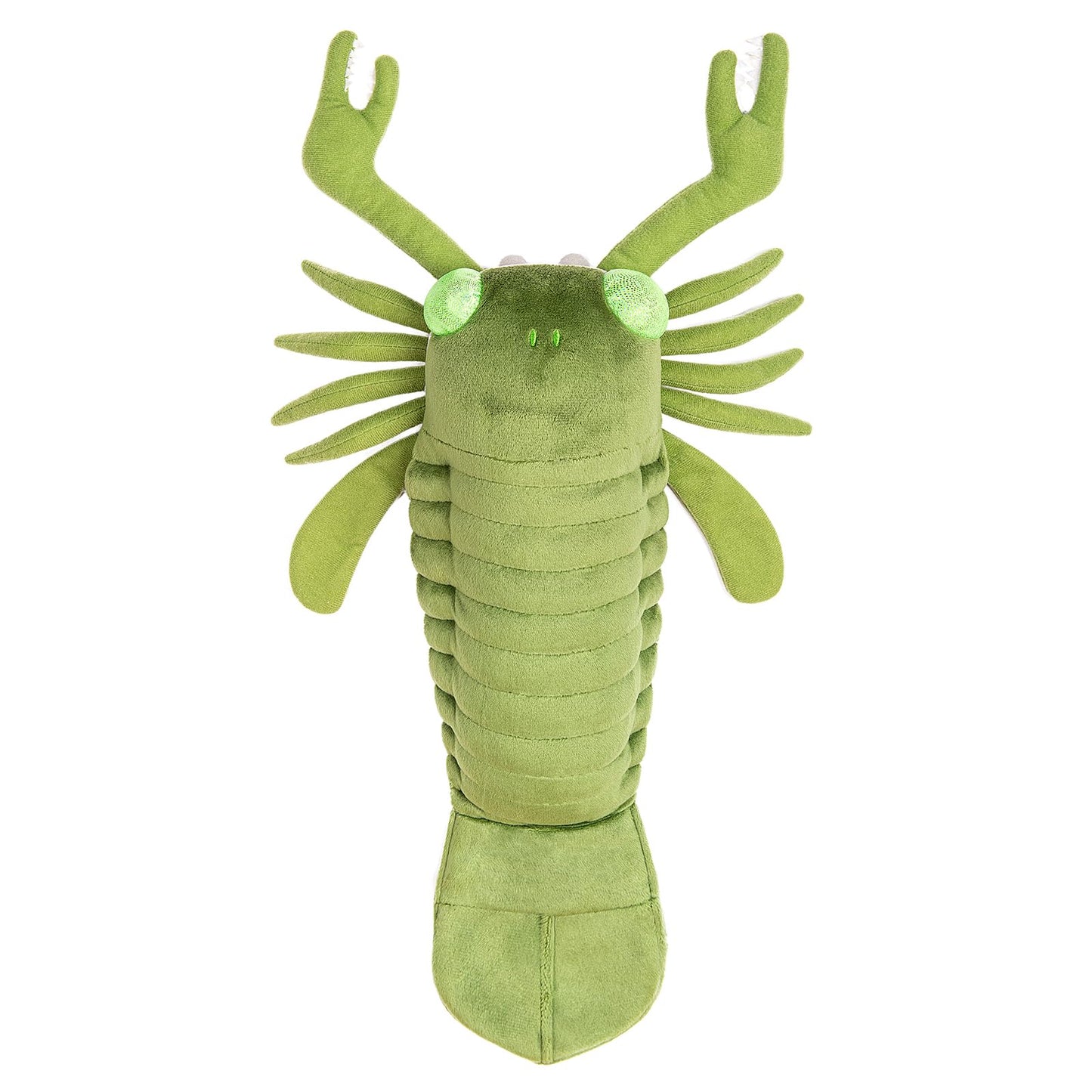 Realistic Cambrian Ancient Organism Eurypteroid Plush Toy - Simulation 16.5' Lifelike Cambrian Sea Creature Eurypteroid Stuffed Animals, Unique Distant Era Ocean Model Plushie Gift For Kids