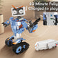 YESHIN Robot Building STEM Toys, 5 in 1 STEM Projects for Kids Ages 8-12, Remote & APP Control Educational Coding Kit, DIY Recha