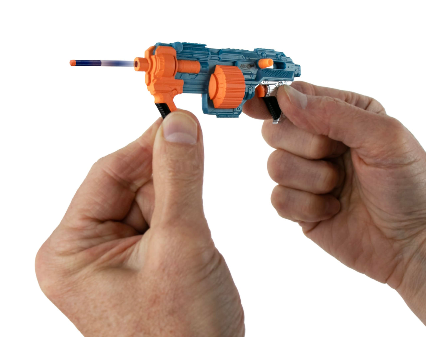 World's Smallest Nerf Blasters Series 2 - Miniature Blaster with 12 Darts, Ages 8+, Style Selected at Random