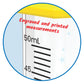hand2mind Graduated Cylinder Set for Kids - Science Lab Equipment, Plastic, One Size, Set of 5, Educational Chemistry Supplies