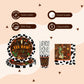 Western Birthday Party Supplies Decorations, Cowboy Wild West Theme Birthday Paper Plates And Napkins Set With Cups And Straws F