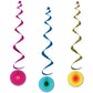 Tissue Flower Whirls Party Accessory (1 count) (3/Pkg)