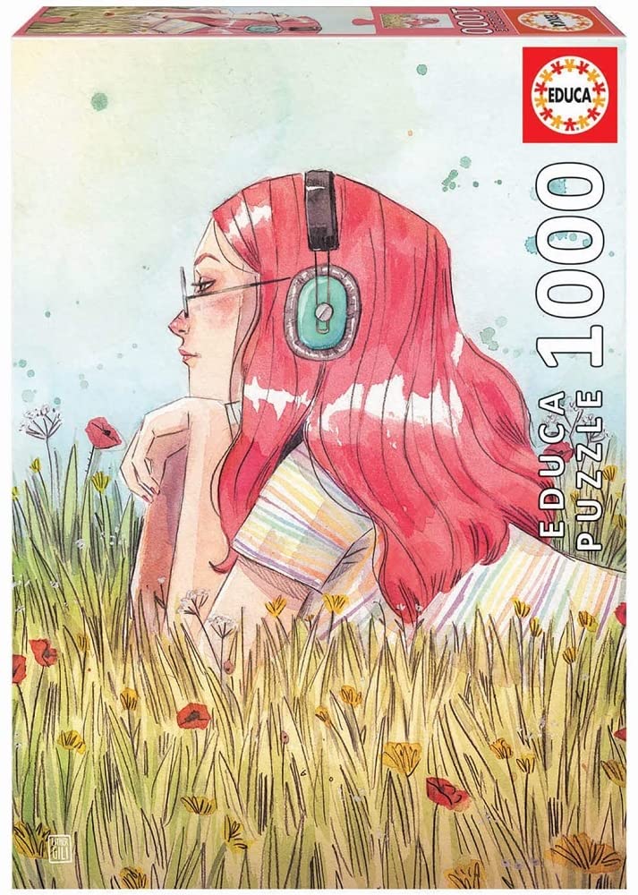 Educa Exclusive Series Esther Gili June. Puzzle Of 1000 Pieces. Ref. 19030, Multicoloured