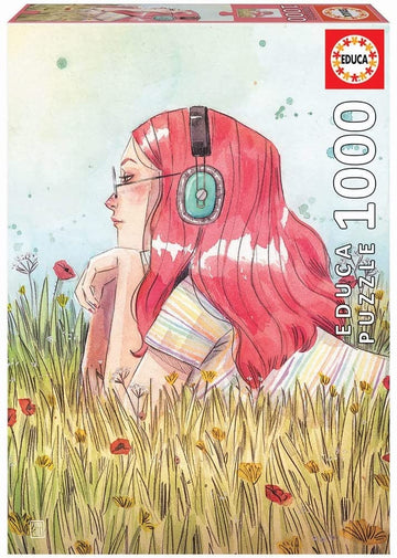 Educa Exclusive Series Esther Gili June. Puzzle Of 1000 Pieces. Ref. 19030, Multicoloured