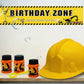 4E's Novelty Construction Themed Mini Bubbles Party Favors for Kids 1 FL oz. Construction Birthday Party Supplies, Dump Truck De