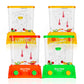 4 Pieces Handheld Water Game Arcade Water Tables For Beach Toys Party Favor Fish Rings For Different Ages Basketball Fun Gifts For Men Retro Pastime, Without Water (Chic Style)