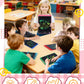 LCD Writing Tablet for Kids Party Favors Bulk - 24 Pack 8.5in Colorful Doodle Board, Erasable Drawing Pad for Goodie Bags Stuffe