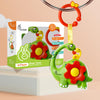 R For Rabbit Orapple Dino Tune Musical Hanging Toy For Baby With 4 Built-In Tunes, Press & Play Mode, Attachable To Stroller, Cr