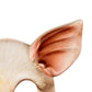 Dzrige Halloween Pig Mask Scary Half Face Pig Mask for Halloween Masquerade Carnival Tricky Party Cosplay Props