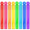 JASNKKONT 32-Piece Mini Bubble Wands Set, Assorted Colors, Plastic Party Favors for Kids, Ideal for Birthdays, Christmas, and Outdoor Fun