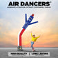 LookOurWay Air Dancers Inflatable Tube Man Set - 10ft Tall Wacky Waving Inflatable Dancing Tube Guy with 12-Inch Diameter Blower for Business Promotion - 4th of July Patriot Theme - American Flag