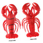 Lobster Shape Rubber Model Toy Simulation Soft Seafood Model Toy Pinch Children'S Toys For Kids Birthday Party Decoration Plasti