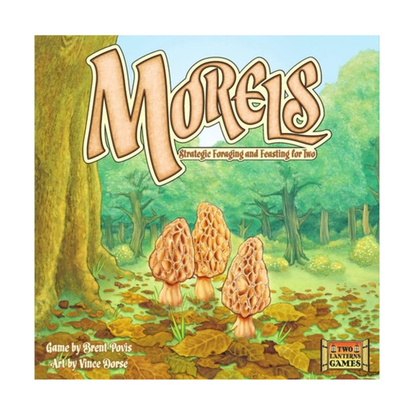 Two Lanterns Games Morels Game - Multicolor Cardstock Model 28282