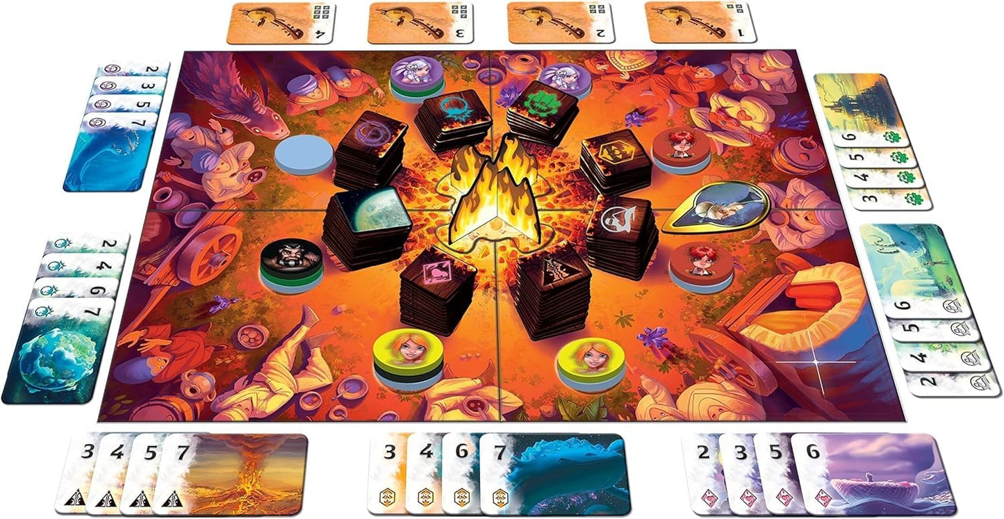 Fantasy Flight Games Nomads Board Game - Adventure Strategy Game for 2-5 Players, Ages 8+, 40 Minute Playtime, Model LUM02