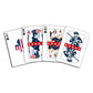 Blue American Flag Playing Cards - Patriotic Graphics - enhanced Quality - Veteran Gifts for Men or Women | Disabled USMC Vet Owned Small Business