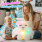 Athoinsu Light Up Angel Teddy Bear Stuffed Animal Led Night Light Glowing Plush Toy Mother'S Day Birthday For Toddler Kids, 16''