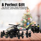Koowants SWAT Set with 12 SWAT Officers  2 Mounted Police with Horse - 1 Helicopter  1 protective coveringed SWAT SUV Vehicle and 2 Motorcycle Safe & Durable ABS - Great Gift for Kids  Boys  and Collectors
