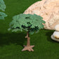Operitacx 3pcs Miniature Model Trees  Mini Trees for Crafts  Artificial Cypress Model Train Scenery Dollhouse Landscape Supplies